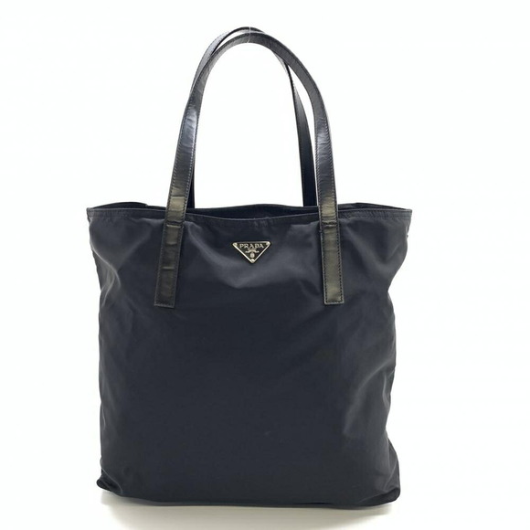 Prada 2WAY Nylon Leather Shoulder Bag Black - Picture 1 of 9